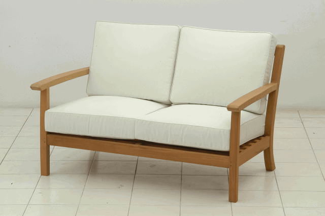 Atlantic Teak Wood Love Seat